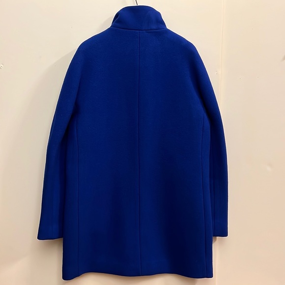 J. Crew Wool Coat in Royal Blue - Picture 2 of 8